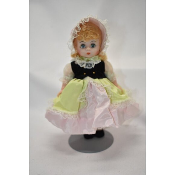 Madame Alexander Bo Peep Doll 8" 1970s Vintage Collectible Lace Dress - Picture 7 of 14